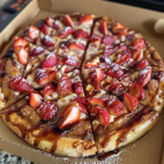 Glazed Strawberry Fruit Pizza: A Sweet Twist on Fresh Fruit Pizza