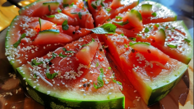 Watermelon Pizza Recipe: Sweet, Salty, and Refreshing