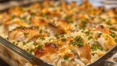 Angel Chicken Rice Casserole Recipe with Creamy Comfort