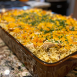 BEST EVER CHICKEN AND RICE CASSEROLE WITH CREAMY SAUCE