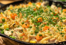 No Peek Chicken Rice Casserole Recipe