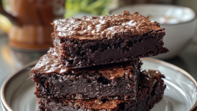 Eggless Brownies Recipe: Fudgy, Rich, and Dairy-Free