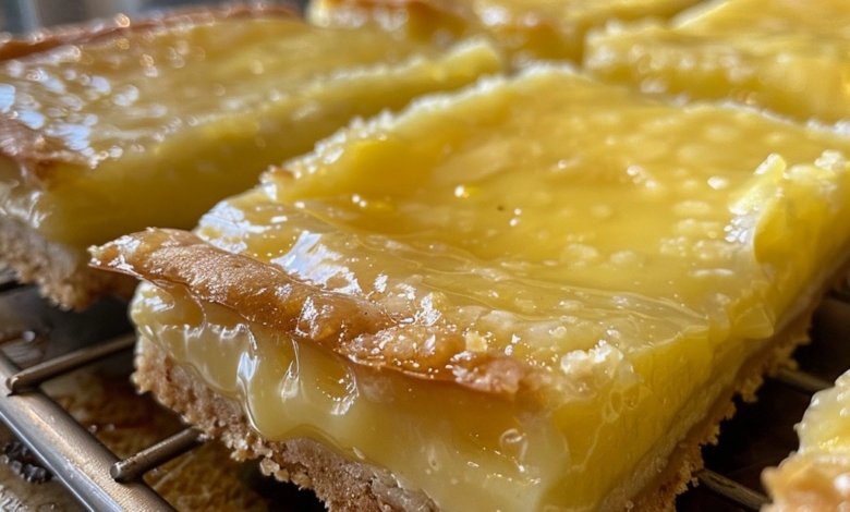 Creamy Lemon Squares Recipe with Perfect Tangy Balance