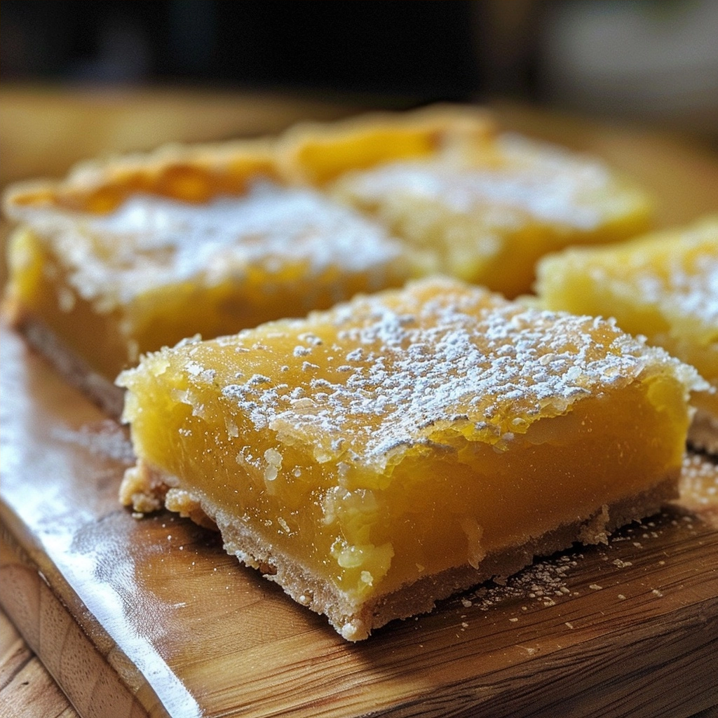 Gluten Free Lemon Bars Recipe