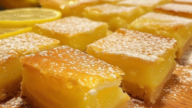 Best Lemon Bars Recipe Sweet and Tangy Treats