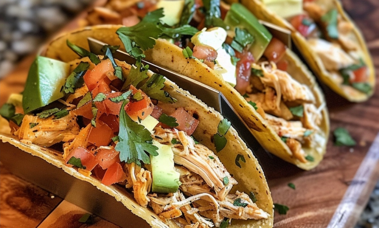 Instant Pot Chicken Tacos Recipe: Quick and Flavorful