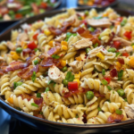 Chicken Bacon Ranch Pasta Salad Recipe