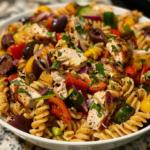 Italian Chicken Pasta Salad for Easy Weeknight Meals