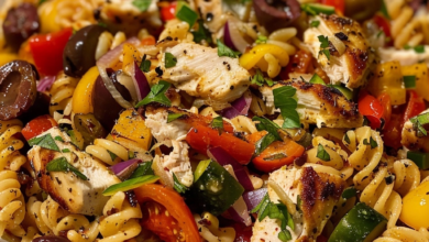 Italian Chicken Pasta Salad for Easy Weeknight Meals