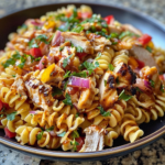 BBQ Chicken Pasta Salad Recipe for Easy Summer Dinners