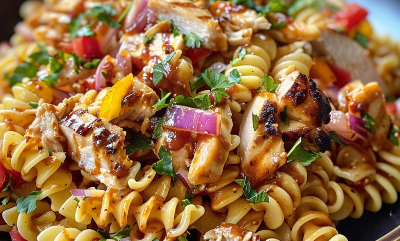 BBQ Chicken Pasta Salad Recipe for Easy Summer Dinners