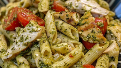 Pesto Chicken Pasta Salad: A Refreshing Healthy Meal