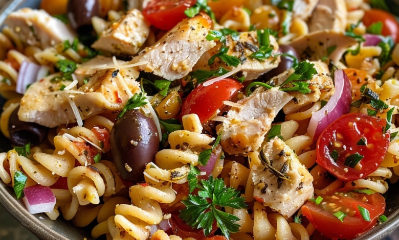 Mediterranean Chicken Pasta Salad Flavor Profile