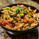 Southwest Chicken Pasta Salad Recipe