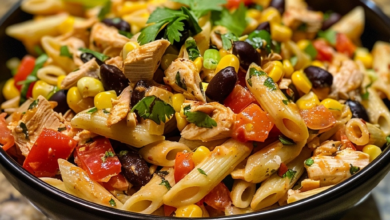 Southwest Chicken Pasta Salad Recipe