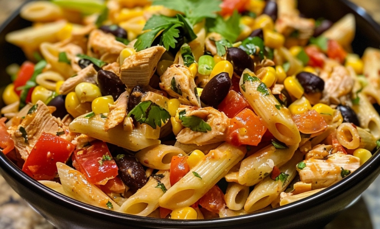 Southwest Chicken Pasta Salad Recipe