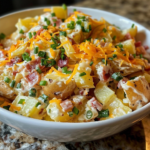 Loaded Baked Potato Salad for Summer Gatherings