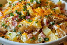 Loaded Baked Potato Salad for Summer Gatherings