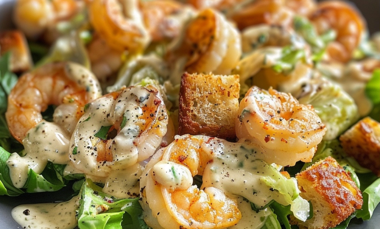 Shrimp Caesar Salad: A Classic Refreshing Protein Twist