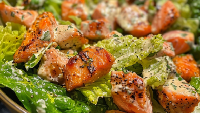 Salmon Caesar Salad: A Healthy Protein-Packed Recipe