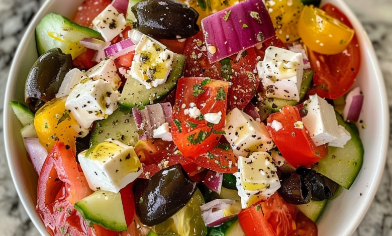 Best Greek Salad Recipe for Authentic Mediterranean Flavor