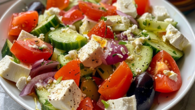 Authentic Greek Salad Recipe: A Fresh Traditional Guide