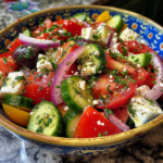 Fresh Mediterranean Greek Salad Recipe