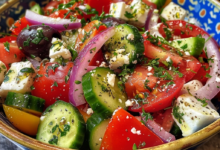 Fresh Mediterranean Greek Salad Recipe