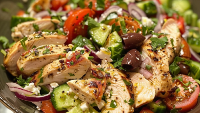 Greek Chicken Salad Recipe for Fresh Healthy Meals