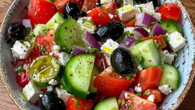 The Best Homemade Greek Salad Recipe for Fresh Flavors