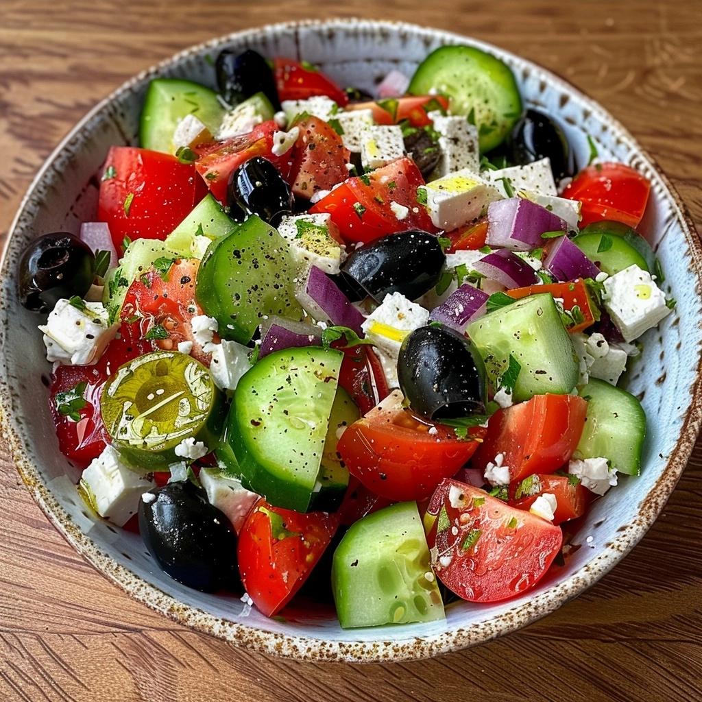 The Best Homemade Greek Salad Recipe for Fresh Flavors