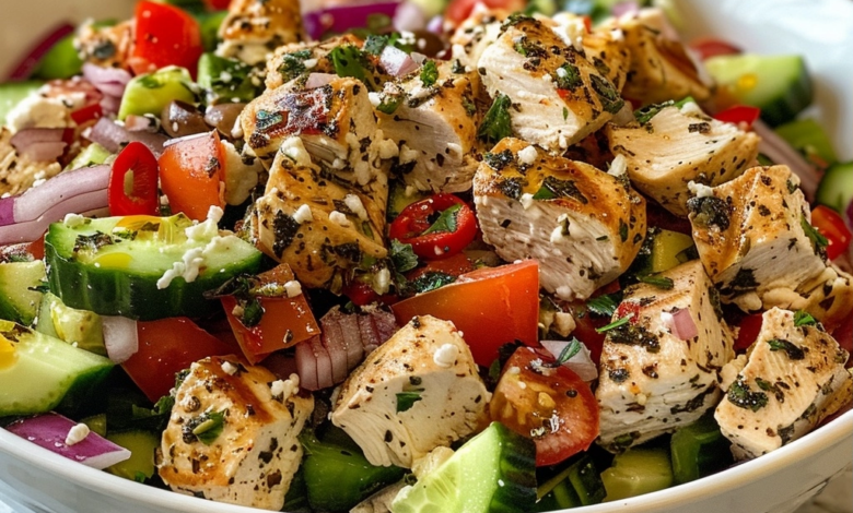 Greek Chicken Salad Recipe for Fresh Healthy Meals