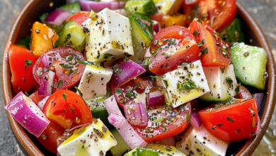 The Best Homemade Greek Salad Recipe