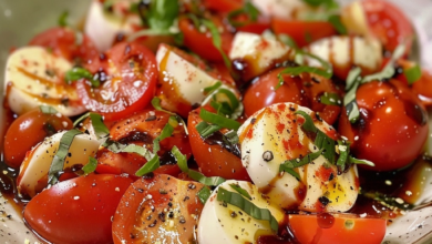 Cherry Tomato Caprese Salad: A Simple Fresh Recipe