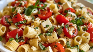 Caprese Pasta Salad: A Perfect Fresh Summer Dish