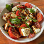 Roasted Tomato Caprese Salad Recipe