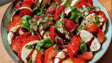 Strawberry Caprese Salad: A Fresh Summer Twist