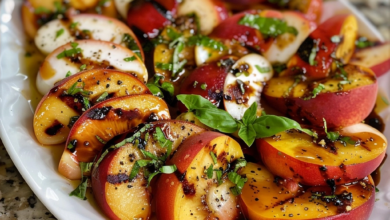 Grilled Peach Caprese Salad: A Fresh Summer Recipe