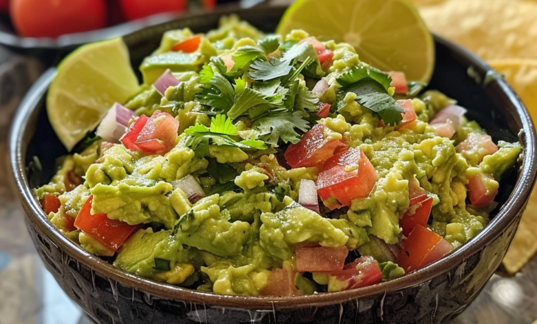 Fresh Guacamole Recipe: Authentic Creamy Homemade Dip
