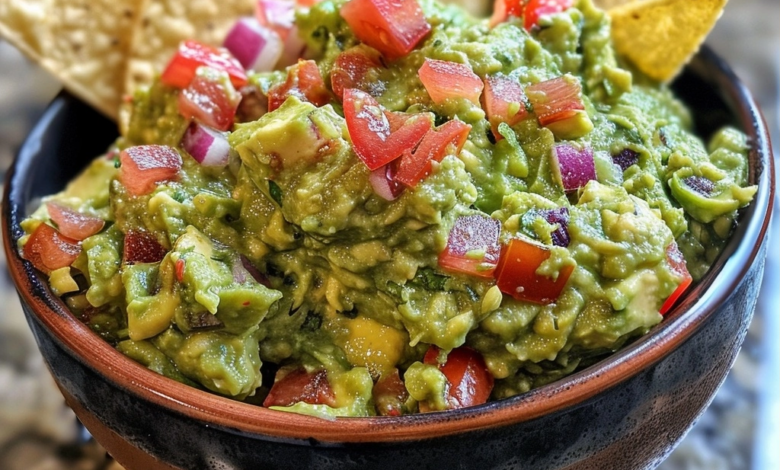 Chunky Guacamole Recipe For Authentic Flavor
