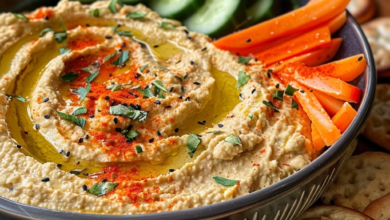 Simple Hummus Dip Recipe for Quick Healthy Snacking