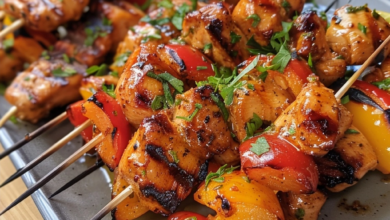 Easy Grilled Chicken Skewers for Perfect Summer Grilling