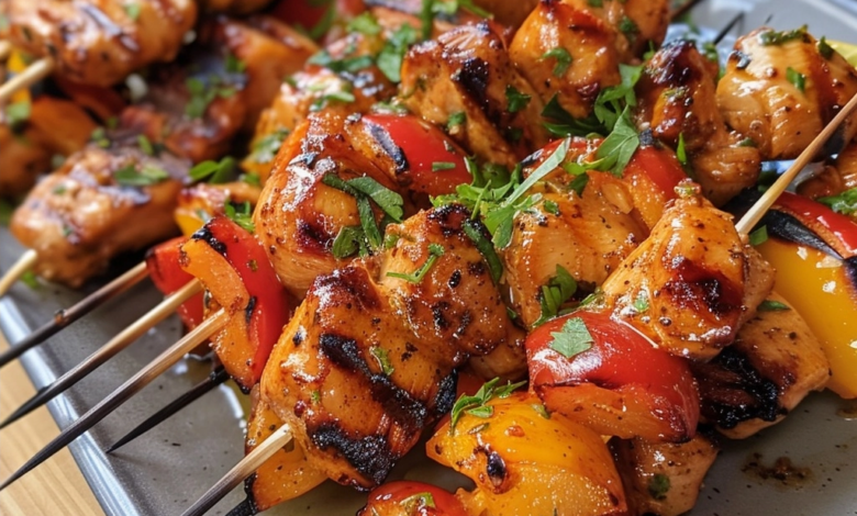 Easy Grilled Chicken Skewers for Perfect Summer Grilling