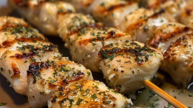 Garlic Parmesan Chicken Skewers: The Ultimate Grilled Bite