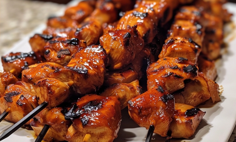 Easy BBQ Chicken Skewers for Perfect Grilling