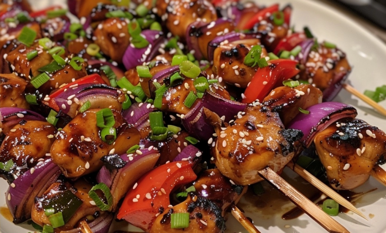 Teriyaki Chicken Skewers Recipe for Home Grilling