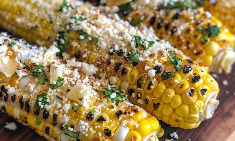 Parmesan Grilled Corn Recipe for Summer