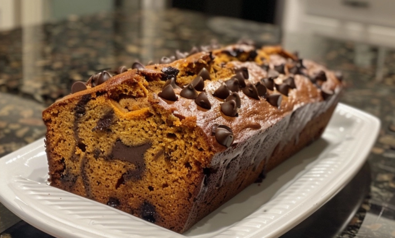 Chocolate Chip Pumpkin Bread Recipe for Fall