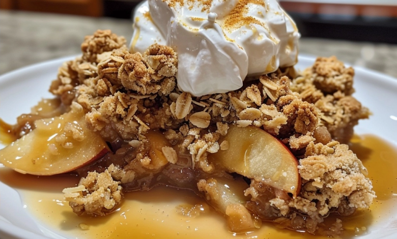 Old Fashioned Apple Crisp Recipe