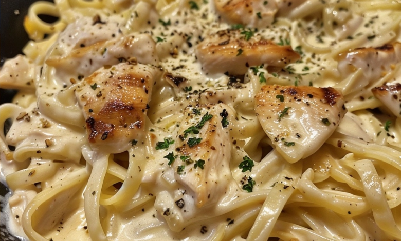 Creamy Chicken Alfredo Perfection at Home